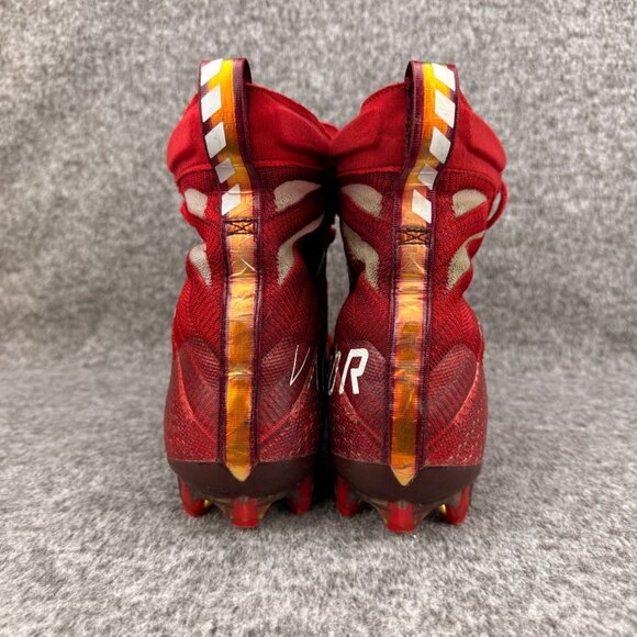 Nike Mens 12 Vapor Untouchable 3 Elite Cleats University Red Football AH7408-600 - Picture 8 of 13